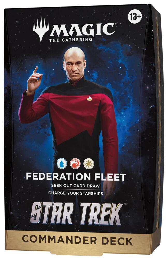 PRE-ORDER | MTG Star Trek Commander Deck - Federation Fleet
