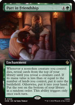 Part in Friendship (Extended Art) (HOB-308) [The Hobbit] Foil