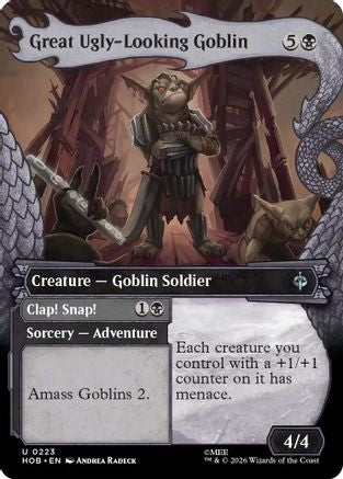 Great Ugly-Looking Goblin (Showcase) (HOB-223) [The Hobbit] Foil