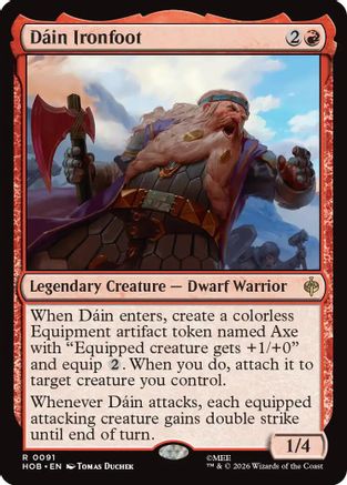 Dain Ironfoot (HOB-091) [The Hobbit] Foil