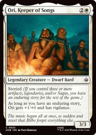 Ori, Keeper of Songs (HOB-023) [The Hobbit]