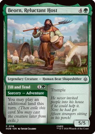 Beorn, Reluctant Host (HOB-118) [The Hobbit] Foil