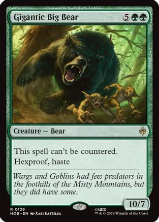 Gigantic Big Bear (HOB-126) [The Hobbit]