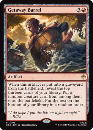 Getaway Barrel (HOB-098) [The Hobbit]